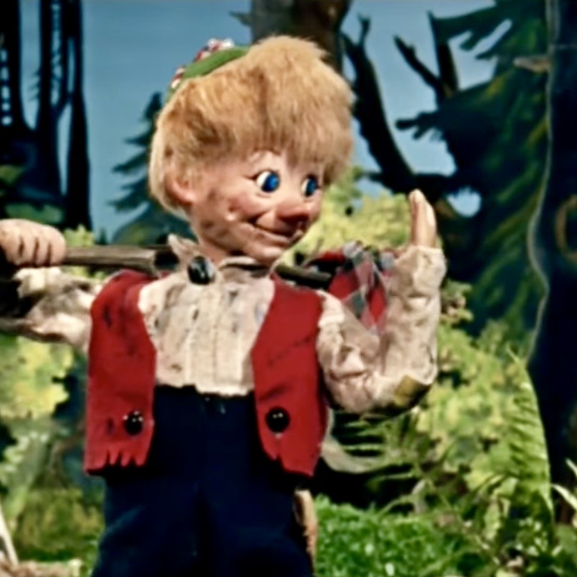 Askeladden as he appears in Ivo Caprino’s puppet films.